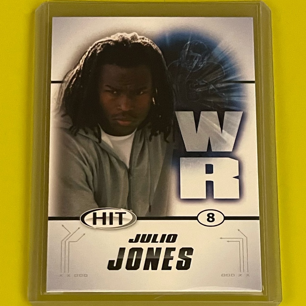 Julio Jones #8 2011 Sage Hit Football Trading Card
